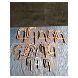 Lot of C-clamps