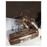 Box of electronics - Cassette, DVD, CD, VHS players, radio, and more