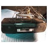 Box of electronics - Cassette, DVD, CD, VHS players, radio, and more