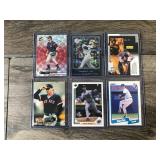 Lot of 6 Baseball Cards - Nolan Ryan - Roger Clemens - Barry Bonds and More