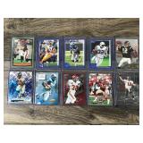 Lot of 10 Football Cards - Barry Sanders - Jerry Rice - Marcus Allen and More