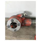 Ridgid exposed ratchet pipe threader With 2 Die Heads - 1/2” and 3/4”