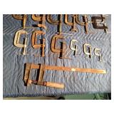 Lot of C-clamps