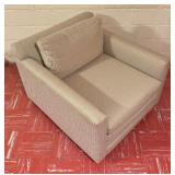 Mid Century Upholstered Arm Chair