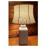 White Vintage Table Lamp