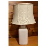 White Vintage Table Lamp