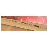 Vintage Brandon House Designs Fabric Wall Hanging by Nancy Akers