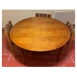 Marvelous Mid Century Table with Four Chairs