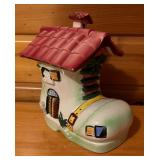 Vintage Old Woman Who Lived in a Shoe Cookie Jar