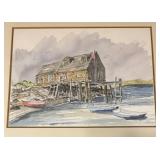 Lovely Original Signed Watercolor Painting