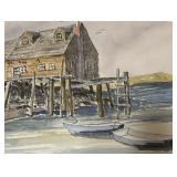 Lovely Original Signed Watercolor Painting