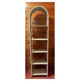 Vintage Wicker Shelf