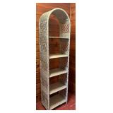 Vintage Wicker Shelf