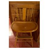 Vintage Wooden Highchair