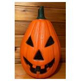 Spooky Pumpkin Blow Mold Decor