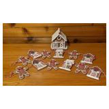 Faux Gingerbread Decor