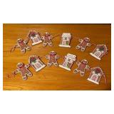 Faux Gingerbread Decor