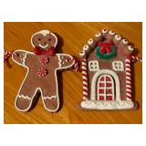 Faux Gingerbread Decor