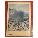 "Boulevard des Capucines" Promotional Print by Claude Monet for the Nelson-Atkins Museum of Art