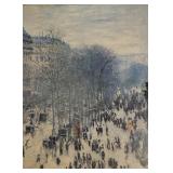 "Boulevard des Capucines" Promotional Print by Claude Monet for the Nelson-Atkins Museum of Art