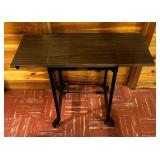 Vintage Drop Leaf Metal Table