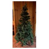 Festive Faux 6 Foot Christmas Tree