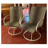 Two Patio Rocker Chairs