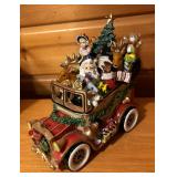 Fitz & Floyd Musicals Santa Mobile