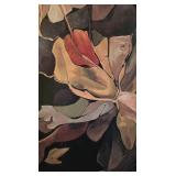 Stunning Kurt Seligmann Oil on Canvas, Exotic Garden Original Painting