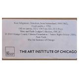 Stunning Kurt Seligmann Oil on Canvas, Exotic Garden Original Painting