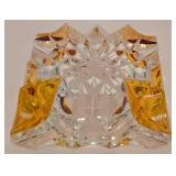 Vintage Murano Faceted Ashtray