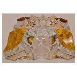 Vintage Murano Faceted Ashtray