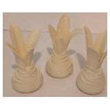 Three Dept. 56 for Bachman 100 Year Anniversary Vases