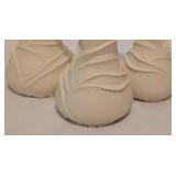 Three Dept. 56 for Bachman 100 Year Anniversary Vases