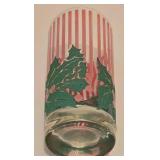Set of Vintage Washington Glass Holiday Tumblers