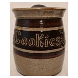 Crockery Cookie Jar & Canister Set