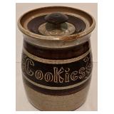 Crockery Cookie Jar & Canister Set