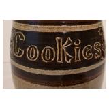 Crockery Cookie Jar & Canister Set