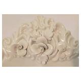 Vintage Ardalt Artware Lenwile Candelabra Pair + Heart Shaped Dish