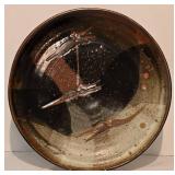 Pair of Vintage Artisan Crafted Pottery Platters