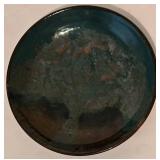 Pair of Vintage Artisan Crafted Pottery Platters
