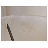 Brass Based Glass Table Lamp