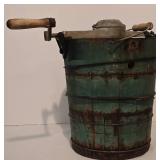 Vintage White Mountain Freezer Wooden Ice Cream Maker