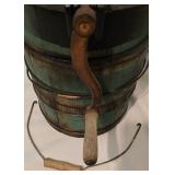 Vintage White Mountain Freezer Wooden Ice Cream Maker