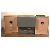 Audiovox 5 CD Mini Hi-Fi Stereo System Model: CD2772