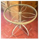 Glass Top Patio Table
