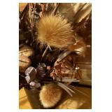 Mid Century Faux Floral Decor