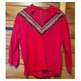 Rick Rack Accented Skirt and Shirt Set