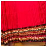 Rick Rack Accented Skirt and Shirt Set