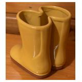 Darling Rain Boot Vases / Planters and Fun Frog